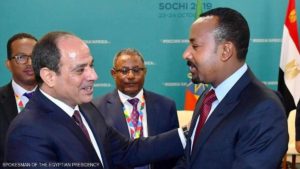 السيسي وآبي يتفقان على استئناف