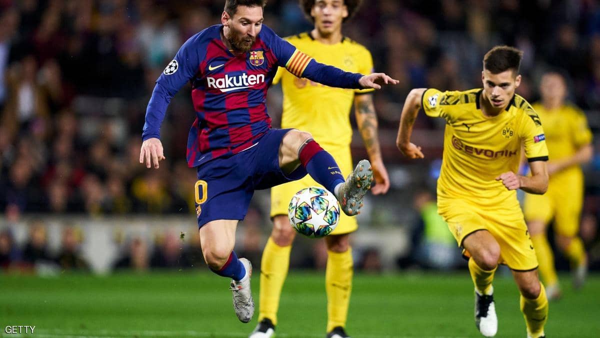 برشلونة يعبر دورتموند إلى ثمن نهائي أبطال أوروبا