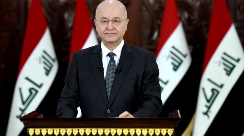 الرئيس العراقي يعرض استقالته على البرلمان