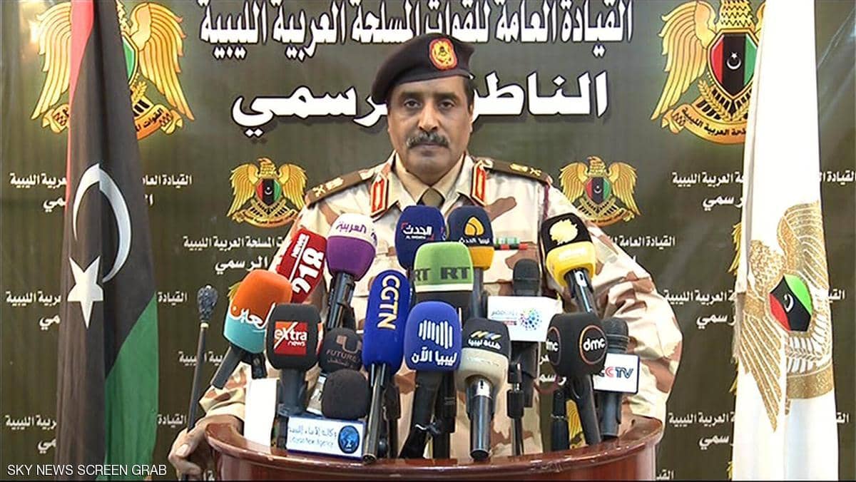 المسماري يكشف مواقع إنزال الجنود الأتراك