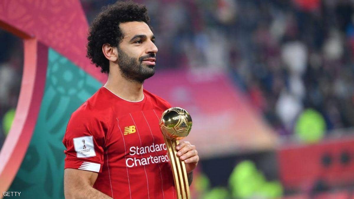صلاح يعانق الذهب
