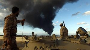 الجيش الوطني الليبي يعلن وقف إطلاق النار بدءا من الليلة