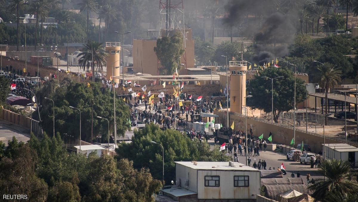 انسحاب الميليشيات من محيط السفارة الأميركية في بغداد