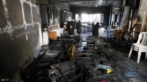 مستوطنون يحرقون مدرسة فلسطينية في الضفة الغربية