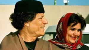 رسالة خطية من أرملة القذافي