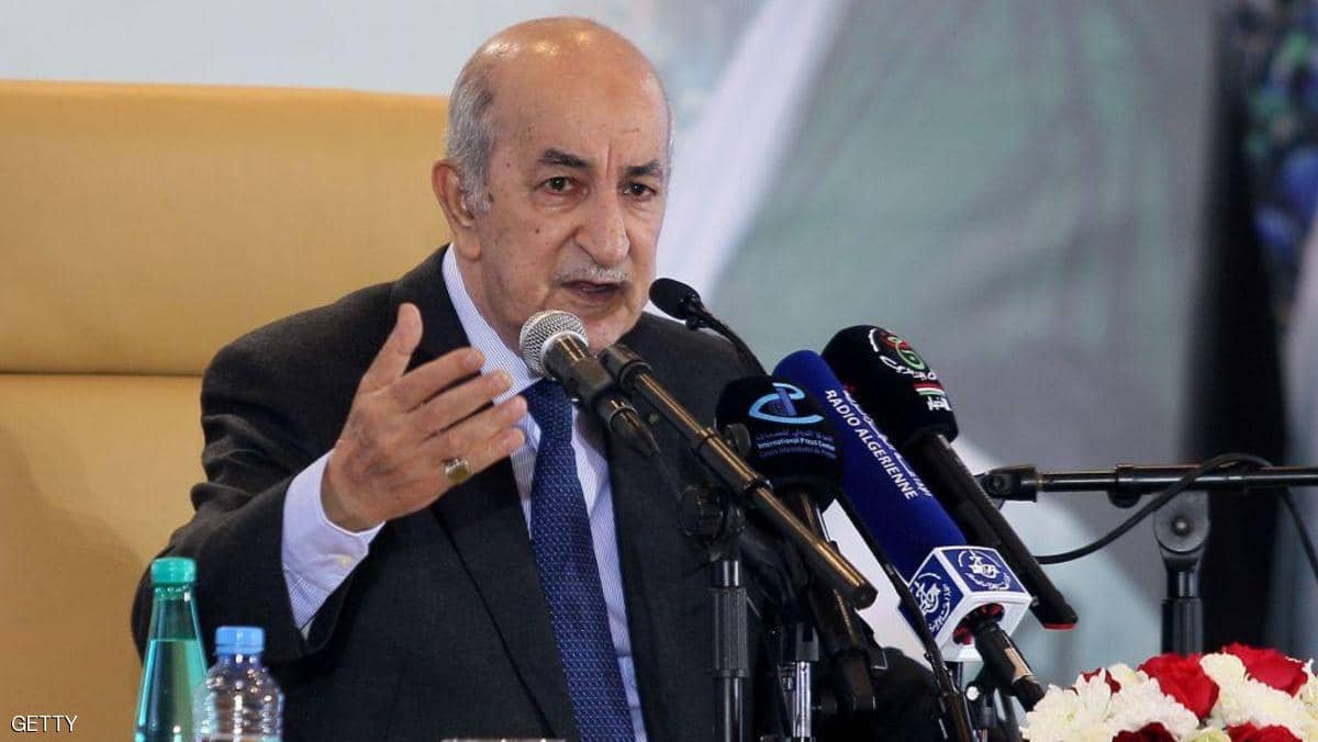 الرئيس الجزائري يدعو إلى إعداد مخطط