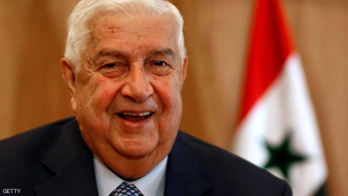 وزير خارجية سوريا
