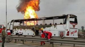 أكثر من 200 مصاب بانفجار قارورة لغاز الكلور غرب إيران