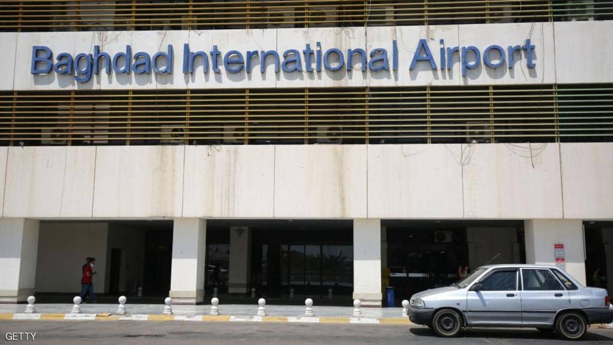 العراق.. سقوط صاروخ في محيط مطار بغداد