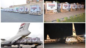 فيديو.. مصر تدشن جسرا جويا لإغاثة متضرري السيول في السودان