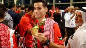 السجن 6 أشهر للبطل الأولمبي الأردني أحمد أبو غوش