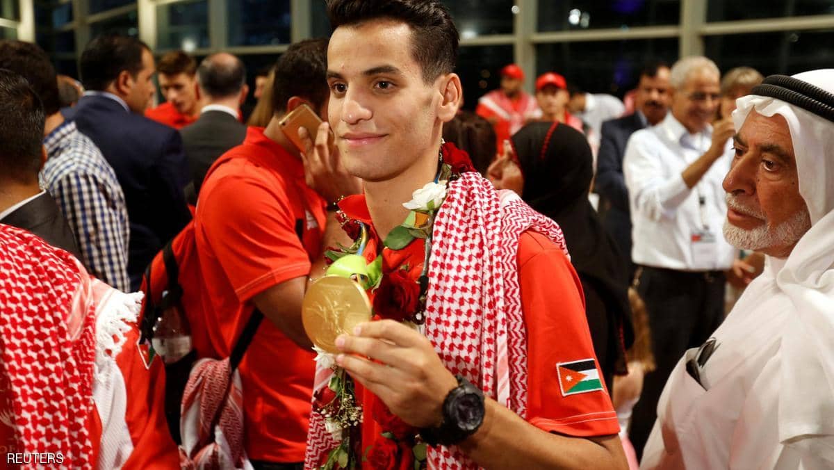 السجن 6 أشهر للبطل الأولمبي الأردني أحمد أبو غوش