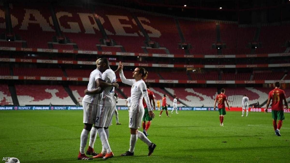 فرنسا تجرد البرتغال من لقب أوروبا