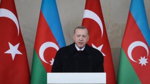 إيران تنتقد إلقاء إردوغان قصيدة انفصالية في أذربيجان