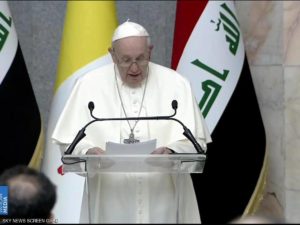 البابا فرنسيس يدعو من بغداد إلى الوحدة ونبذ الانقسام