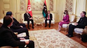 الرئيس التونسي يدعو من ليبيا إلى «إحياء» اتحاد المغرب العربي