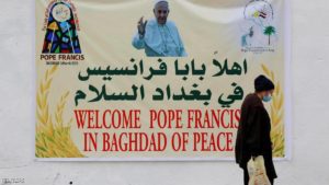 قبل الزيارة المنتظرة.. البابا يغرّد بالعربية