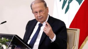 عون يطلب دعم الصليب الأحمر لإعادة النازحين السوريين إلى بلادهم