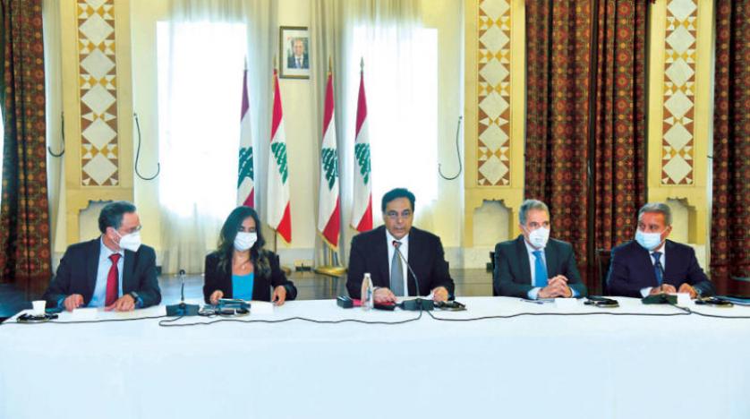 دياب يدعو العالم لإنقاذ لبنان من «كارثة»
