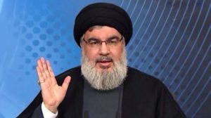 نصر الله مهدداً جعجع لدينا 100 ألف مقاتل