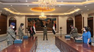 السودان أعضاء مجلس السيادة الانتقالي الجدد يؤدون القسم