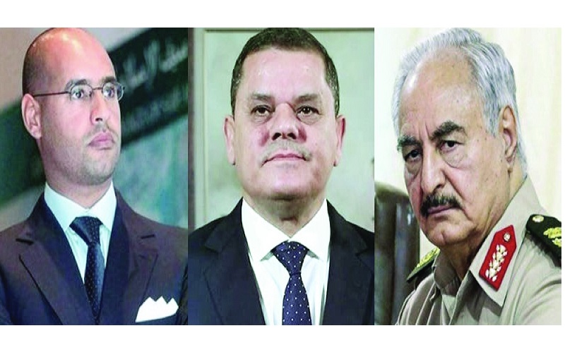 تنافس بين حفتر والدبيبة وسيف الاسلام