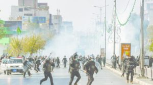 قوات الأمن تفرّق بالقوة مسيرة لطلاب في كردستان العراق