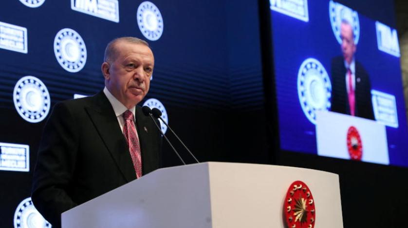 إردوغان حزين لبلوغ التضخم 36 % في 2021