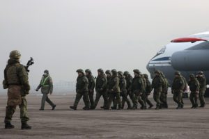 CSTO peacekeepers withdraw from Kazakhstan
