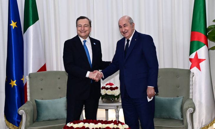 رئيس الوزراء الإيطالي يتوصل إلى اتفاق في الجزائر لزيادة كميات الغاز