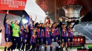 برشلونة يقهر الريال بثلاثية