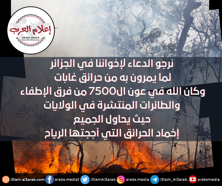 حرائق الجزائر