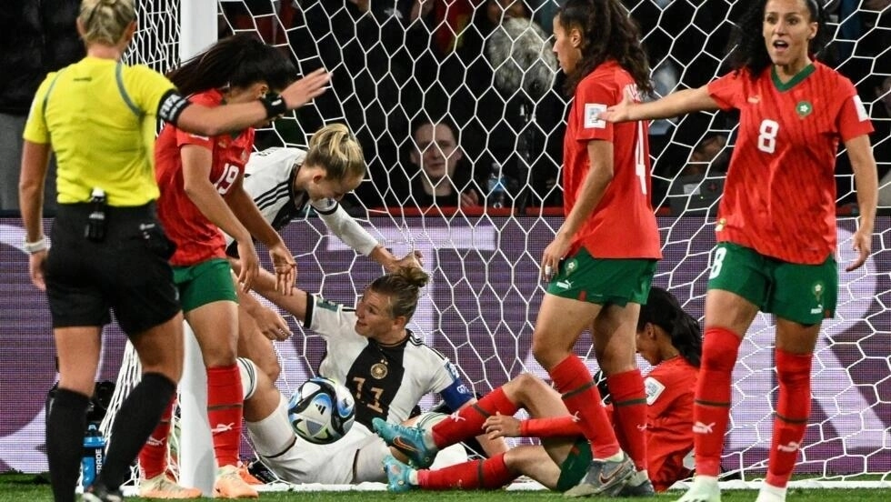 خسارة سداسية مؤلمة للمنتخب المغربي أمام ألمانيا بمباراته الأولى في مونديال السيدات