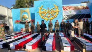 سوريا تشيّع ضحايا الهجوم على الكلية الحربية وسط أجواء من الحزن وتعلن الحداد لثلاثة أيام