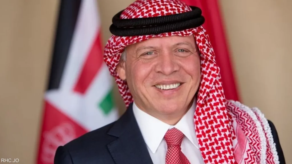 عبد الله الثاني يسعي لحشد موقف دولي لوقف الحرب على غزة