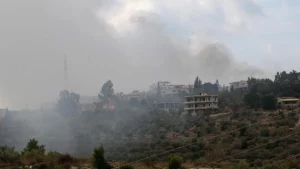 قصف اسرائيلي على جنوب لبنان بعد إطلاق صواريخ من حزب الله