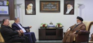 نصر الله يلتقى قائد الجهاد