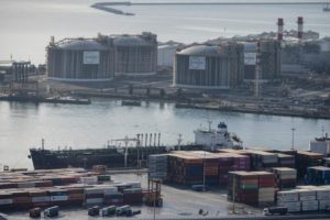 عمال ميناء برشلونة