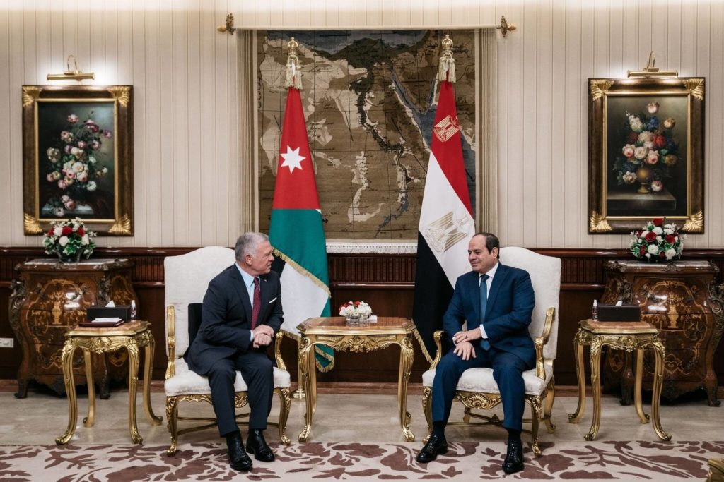 مصر والأردن يؤكدان رفضهما محاولات تصفية القضية الفلسطينية