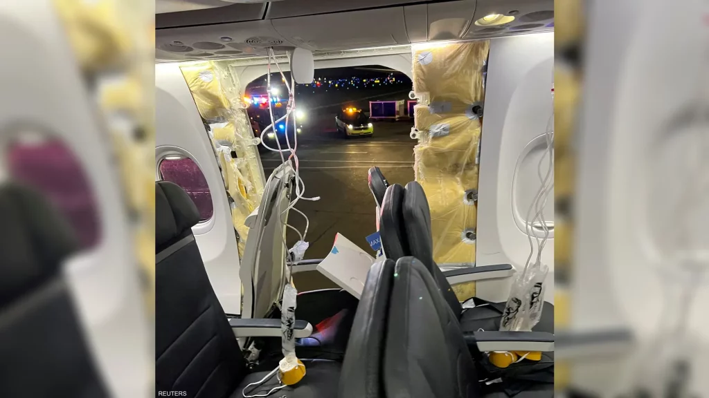حادث بوينغ 737 ماكس 9.. قطعة صغيرة قد تقود لحل اللغز