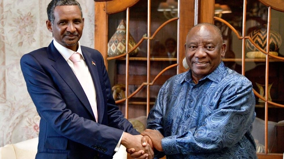 قائد قوات الدعم السريع في السودان يزور بريتوريا