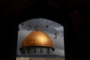 The al-Aqsa compound, also known to Jews as the Temple Mount, amid the ongoing conflict between Israel and the Palestinian group Hamas, in Jerusalem's Old City