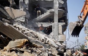تكلفة الأضرار التي لحقت بالبنية التحتية في قطاع غزة