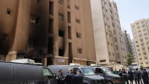 ارتفاع عدد ضحايا حريق الكويت إلى 50 واختبارات الحمض النووي لتحديد هوية الضحايا