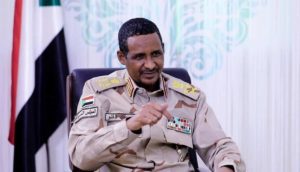 دقلو مستعدون لتنفيذ وقف لإطلاق النار في السودان