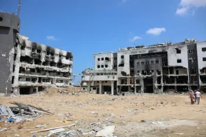 مجمع الشفاء الطبي.. مصدر فخر سكان قطاع غزة وأكثر المجمعات تقدما حيث تتوفر أفضل رعاية طبية في قطاع غزة.. تحول إلى صرح مدمر