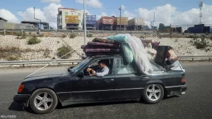 لبنان.. عدد هائل من الأشخاص عبروا إلى سوريا هربا من الحرب