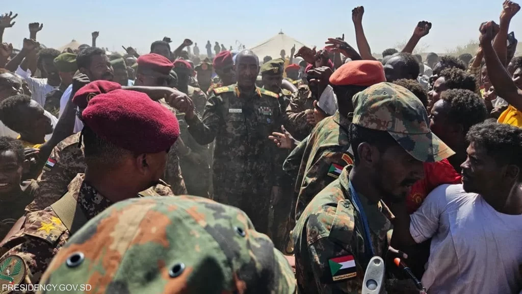 البرهان يحدد شرطه لوقف الحرب في السودان