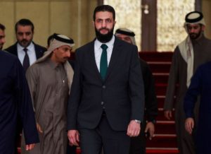 الشرع 'رئيسا' انتقاليا لسوريا لأربع سنوات حتى اجراء الانتخابات