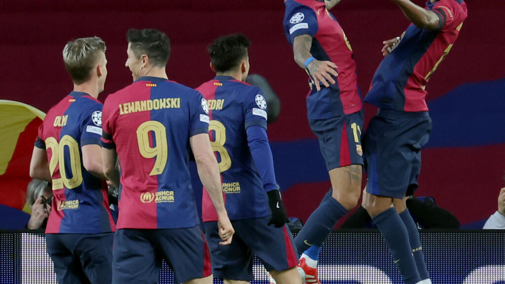 دوري أبطال أوروبا برشلونة أول المتأهلين إلى ربع النهائي بتجديد فوزه على بنفيكا